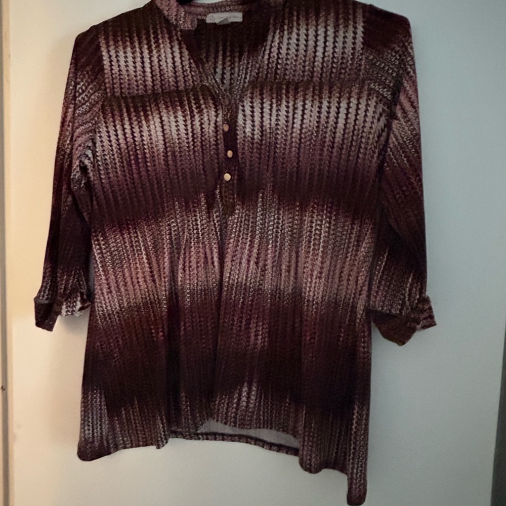 Elegant Purple Women's Top